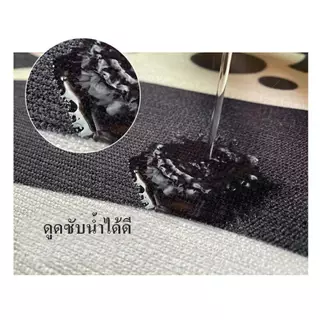 [ขายดี]MKbrabra**ชุดเซ็ต 2 ชิ้น**งานสวยมาก พรมเช็ดเท้า พรมปูพื้น (ขนาด120x40+60x40cm) A002
