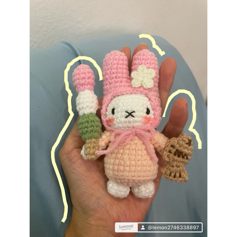 พวงกุญแจตุ๊กตาน้องmiffy