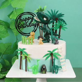 โมเดลธีมไดโนเสาร์ ตกแต่งเค้ก