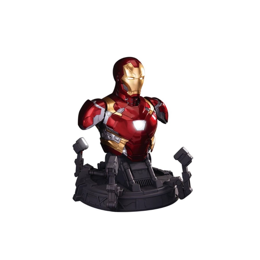 [E-model & Morstorm] IRON MAN Mark 46 Bust Plastic Model Kit