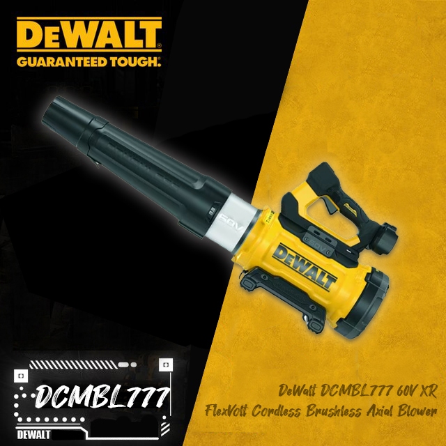 Dewalt DCBL777 60V เป่าลม เป่าใบไม้ ไร้สาย XR FLEXVOLT Brushless Axial Blower DCBL777ฺB