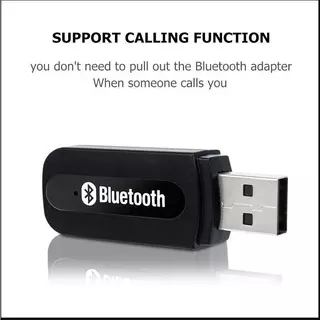 Bluetooth Adapter ไร้สายบลูทู ธ รับเสียง Dongle อะแดปเตอร์ 3.5mm แจ็คสเตอริโอส่งสัญญาณเสียง สำหรับ ลำโพงคอมพิวเตอร์โทรศั