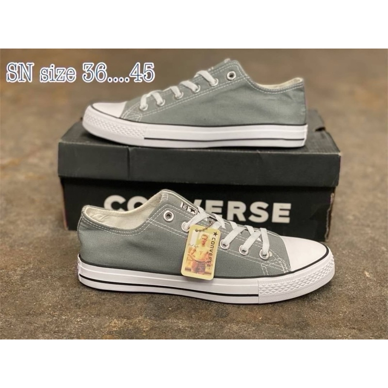 รองเท้าผ้าใบ คอนเวิร์ส all star  ผู้หญิง ผู้ชาย มีใส่36ถึง45สินค้าพร้อมจัดส่ง