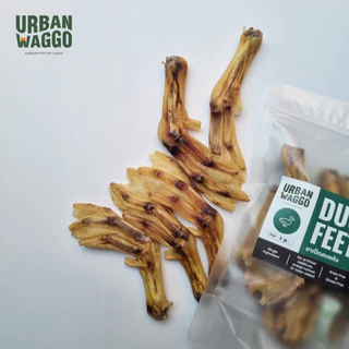 ขาเป็ดอบแห้ง Duck Feet ตีนเป็ดอบแห้ง ขนมขัดฟันสุนัข ขนมสุนัข Urban Waggo
