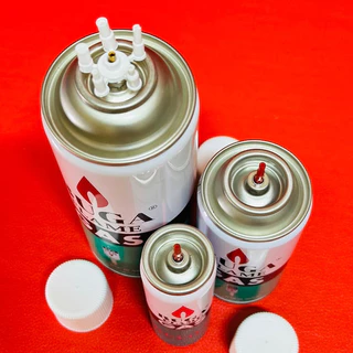 แก๊สเติมไฟแช็ก Buga Gas Refill 50/130/300 กรัม สำหรับเติมไฟแช็กทุกรูปแบบ คุณภาพสูง