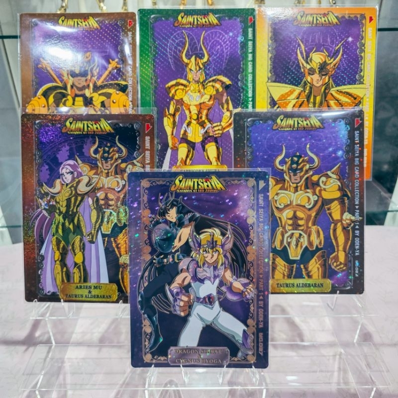 (ระดับ NS / R / RR) | ODENYA Big Card Saint Seiya