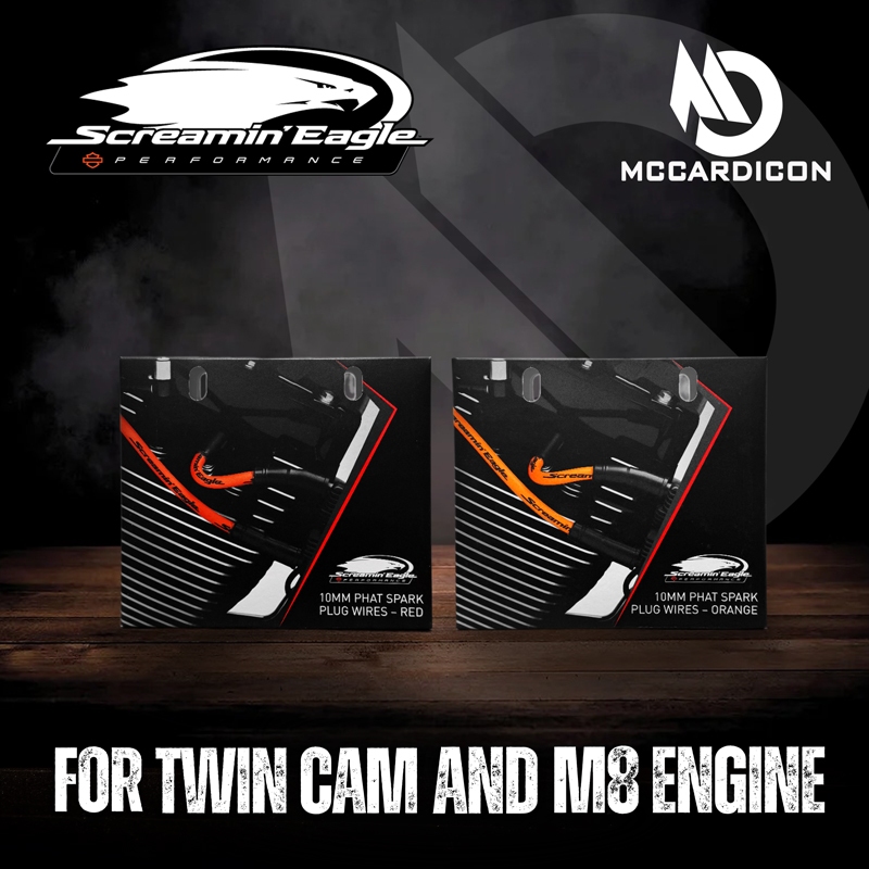 สายหัวเทียน สกรีมมิ่ง (Screamin' Eagle Spark Plug Wires) สำหรับ ฮาเลย์ เดวิดสัน Harley Davidson