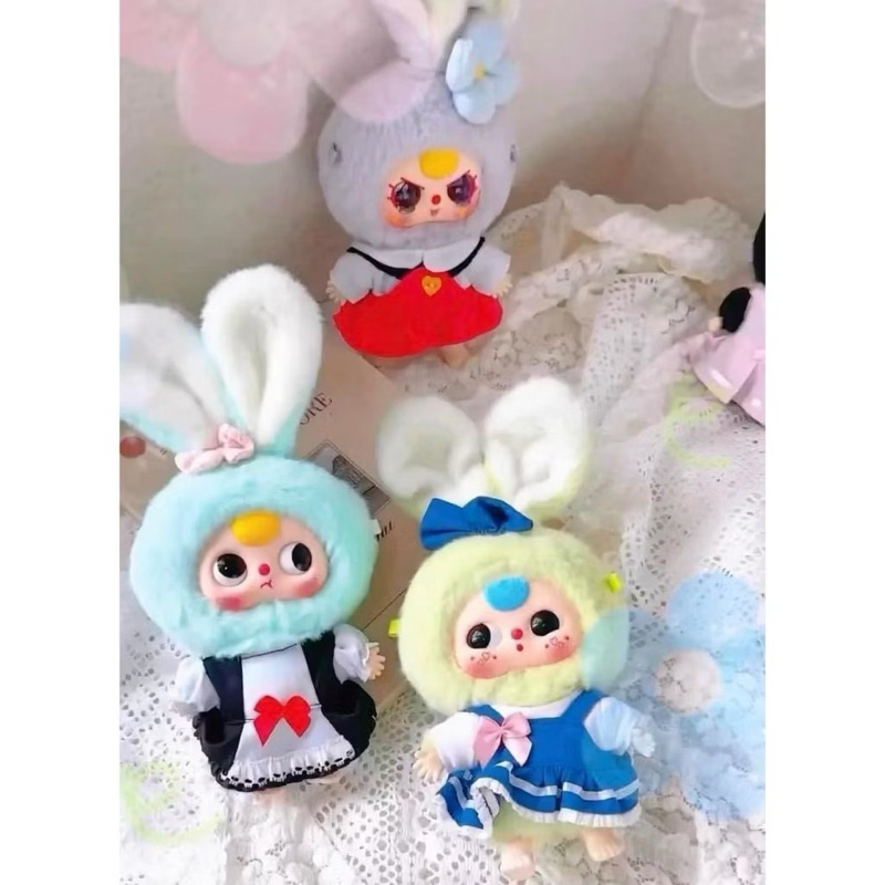 ❄️🍀พร้อมส่ง ยกกล่อง 🦋🪲 BabyThree Macaron กล่องสุ่มพวงกุญแจ ห้อยกระเป๋า ยกบ๊อคใหม่ในซีล ของแท้ 6 ชิ้น