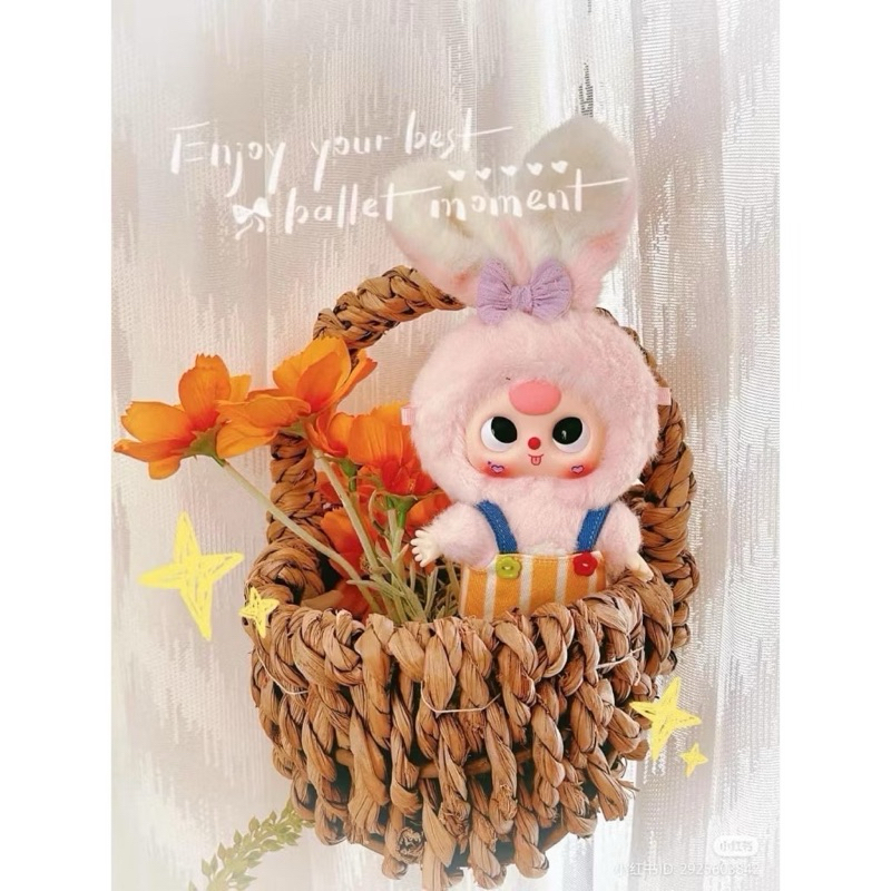 ❄️🍀พร้อมส่ง ยกกล่อง 🦋🪲 BabyThree Macaron กล่องสุ่มพวงกุญแจ ห้อยกระเป๋า ยกบ๊อคใหม่ในซีล ของแท้ 6 ชิ้น