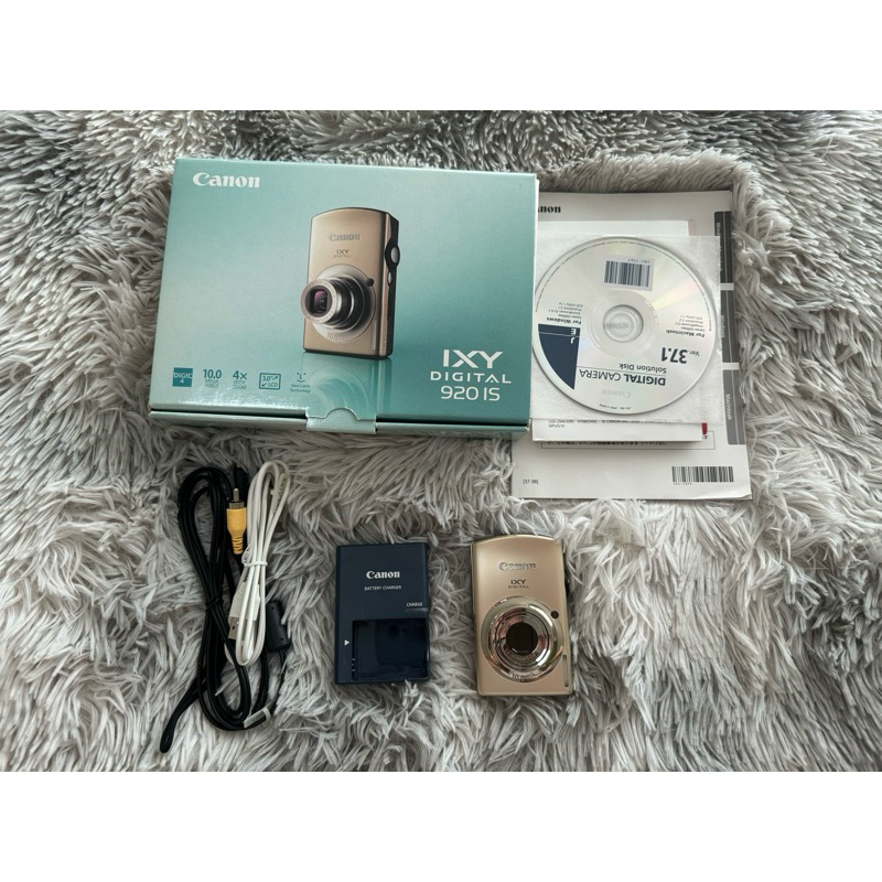 (rare item)งานกล่องfull box🌟กล้องดิจิตอลคอมแพค canon ixy 920is /ixus 870is เต็มระบบ พร้อมใช้งาน