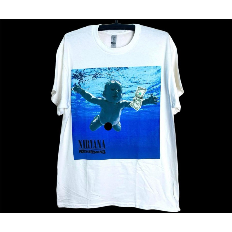 เสื้อวง Nirvana Nevermind ลิขสิทธิ์แท้💯