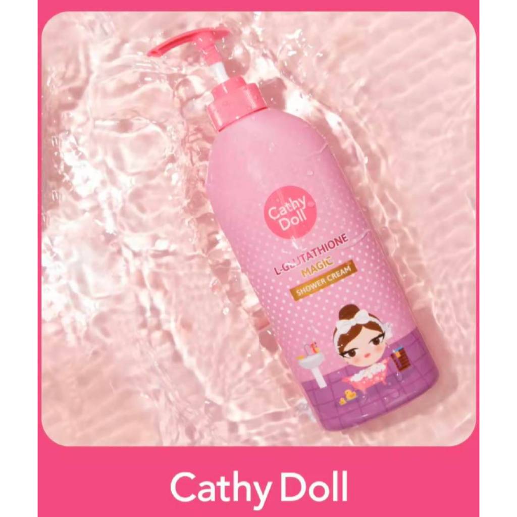 Cathy Doll L-Gluthlone Maglc Shower Cream500ml. เคที่ ดอลล์ แอล-กลูต้าไธโอนเมจิก ชาวเวอร์ ครีม/56363 ราคา ถูกที่สุด ดีลบีเคเค แกลเลอรีภาพที่ 2