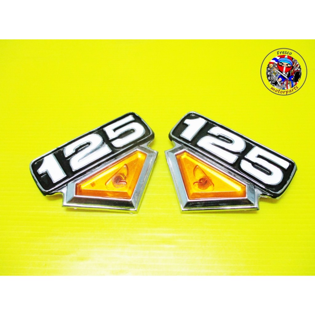 ตราฝากระเป๋า HONDA CB125 CB125S CL125 CL125S Side Cover Emblem LH&RH