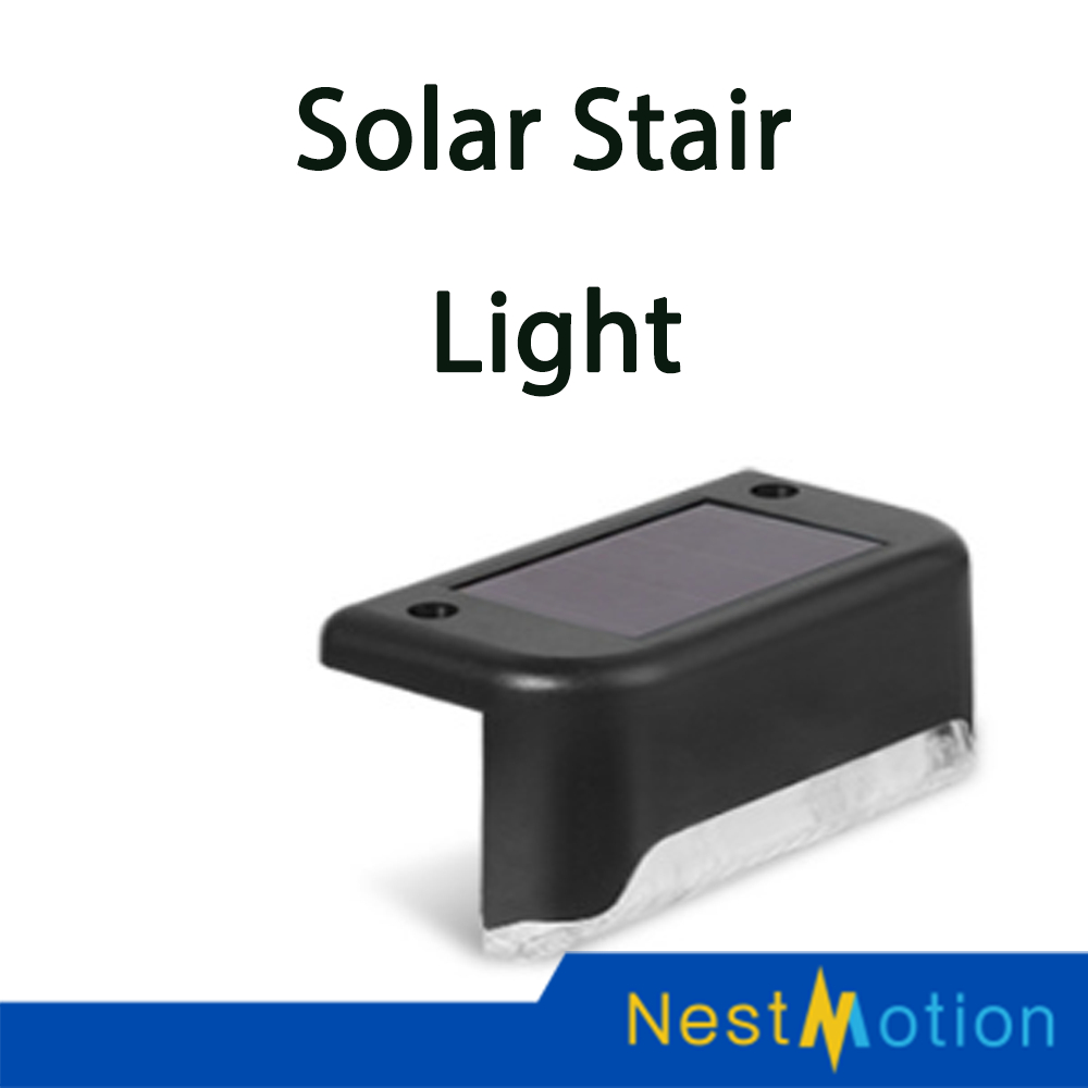 ไฟเหลือง Solar light 1 LED ติดบันไดหน้าบ้าน รั้วบ้าน หรือบันไดในบ้าน เพิ่มความสวยงาม เเละทันสมัย