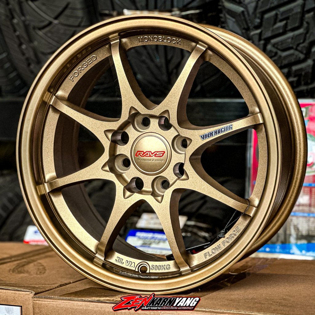 ล้อแม็กซ์ ขอบ15 CE28  4รู100 กว้าง 7 Offset +35 ล้อเบา FLOWFORMING (ราคา4วง)