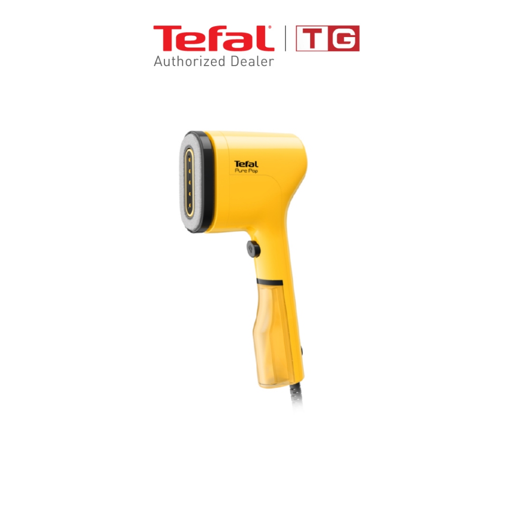 TEFAL เครื่องรีดถนอมผ้าแบบพกพา Pure Pop 1300วัตต์ รุ่น DT2026E1 สีเหลือง  / DT2020E1 สี Alpes Blue /