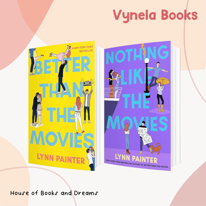 VYNELA (หนังสือภาษาอังกฤษ) BETTER THAN THE MOVIES / NOTHING LIKE THE MOVIES (#1-2 / US, UK EDITION) 