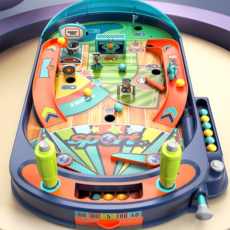 ตู้เกมส์พินบอลPinball ฝึกทักษะและสนุกกับการแข่งขันทำคะแนน