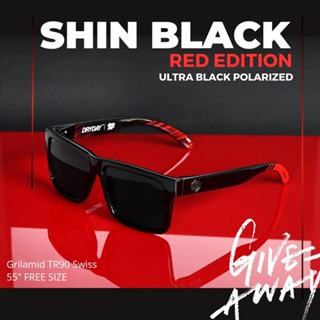 DRYDAY SHIN BLACK - RED EDITION ( BLACK POLA )