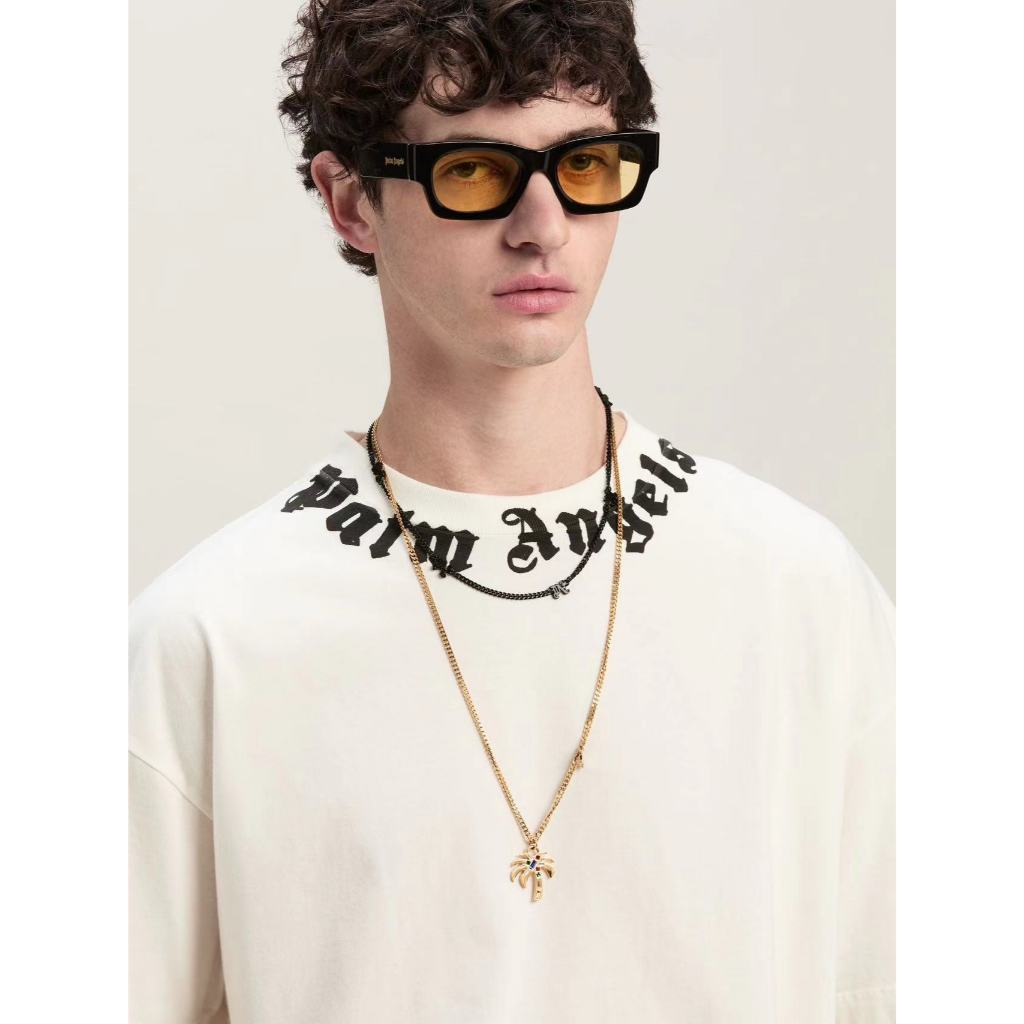 【Lemon】เสื้อยืด Palm Angelsคุณภาพดี 24SS รูปภาพจริง  ใส่ได้ทั้งชายและหญิง