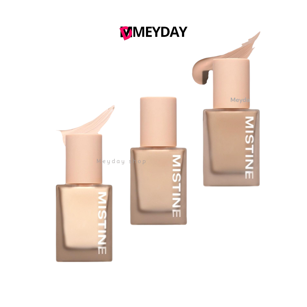 MISTINE SEMI MATTE VELVET LIQUID FOUNDATION SPF 50 PA+++ 35 กรัม - รองพื้นเนื้อลิคควิด มิสทิน