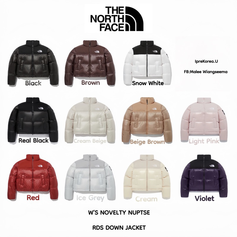 (พร้อมส่งบางสี)The Northface W’s Novelty Nuptse RDS Down Jacket เสื้อกันหนาวขนเป็ดเสื้อขนห่านเสื้อกันหิมะ ของแท้🇰🇷