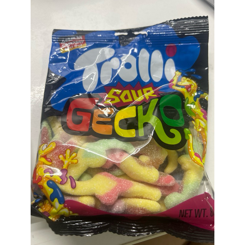 เยลลี่ trolli sour gecko
