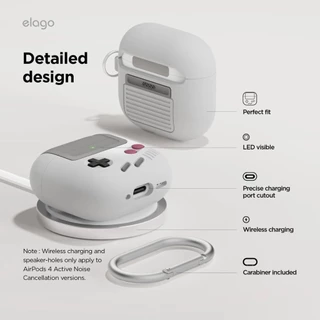 elago AirPods 4 AW5 Case เคสดีไซส์ Game Boy ของแท้จากตัวแทนจำหน่าย (สินค้าพร้อมส่ง)