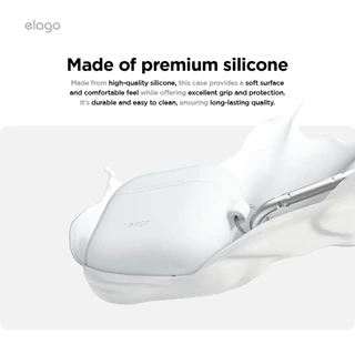 elago เคส สำหรับ AirPods 4 Silicone Hang Case วัสดุ Premium Silicone ของแท้จากตัวแทนจำหน่าย