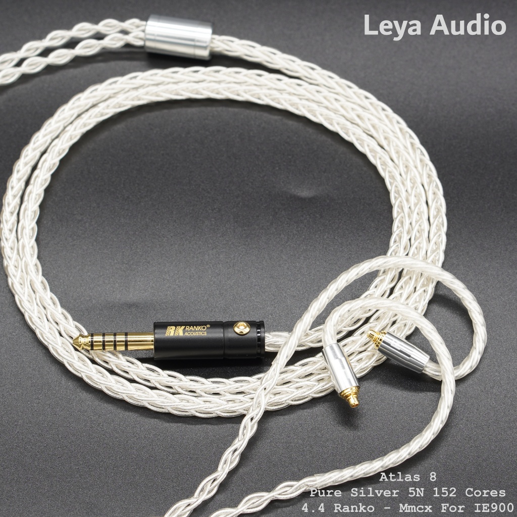 สายหูฟัง Leya - Atlas 8 สายเงินล้วนเกรดสูง 5N