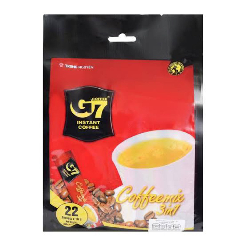 G7 instant coffee 352g. coffee mix คอฟฟี่มิกซ์ กาแฟปรุงสำเร็จชนิดผง