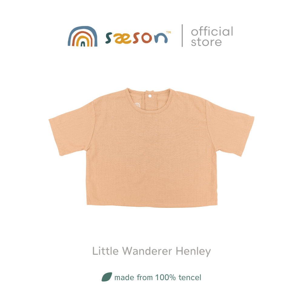 Saeson Tencel™ Little Wanderer Henley เสื้อเฮนลีย์แวนเดอเรอร์