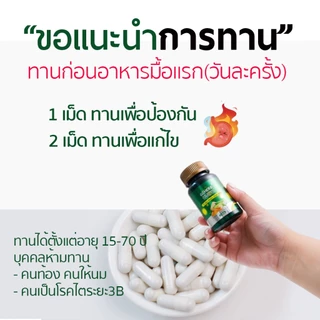 Mall-[ตะกล้าบริษัท] กลดไหลย้อน ขับลม กล้วยดิบแคปซูล [มีโปร1แถม1] ขมิ้นชันแคปซูล ผงกล้วยดิบ GG HERB จีจี เฮิรบ