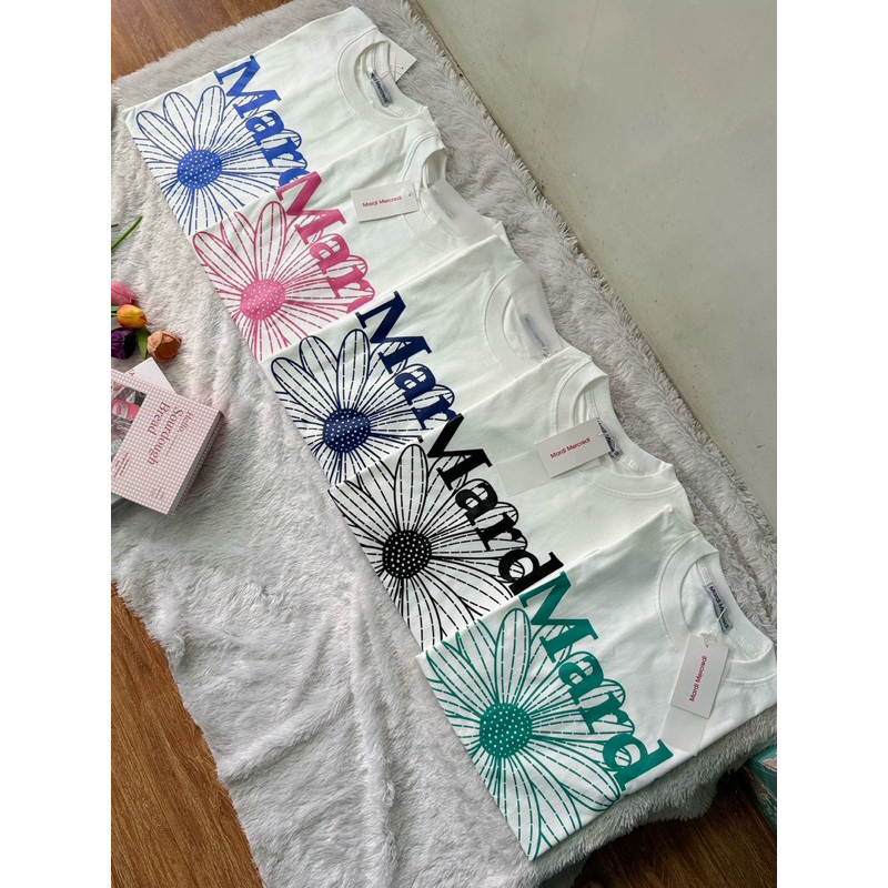 SIS.ON | พร้อมส่ง Oversize เสื้อยืดโอเวอร์ไซส์ Flower mardi