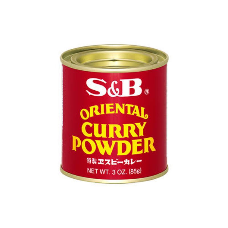ผงกะหรี่ญี่ปุ่น เอสแอนด์บี 85 กรัม S&B Curry Powder 85 g.