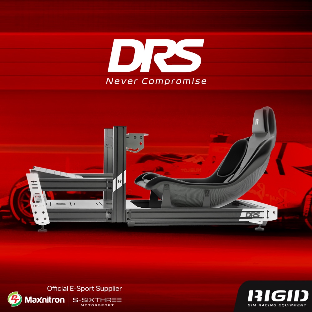 RIGID : DRS Cockpit อลูมิเนียมโปรไฟล์สำหรับเกมแข่งรถ ทรง Formula 1