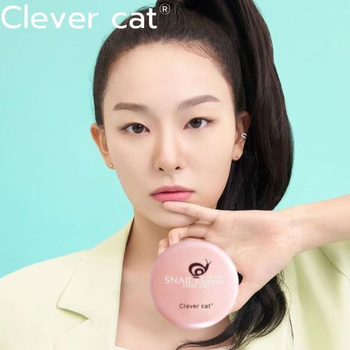 แป้งหอยทาก Snail B.B Powder Cover Pact (แป้ง2ชั้น) ผสมบีบี หน้าขาวใสไบรท์ เนียน ติดนาน พร้อมบำรุงด้วยส่วนผสมจากหอยทาก
