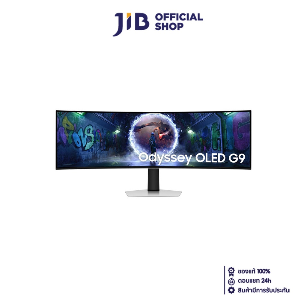 MONITOR (จอมอนิเตอร์) SAMSUNG ODYSSEY G9 G93SD LS49DG930SEXXT - 49" OLED U2K 240Hz CURVED AMD FREESY