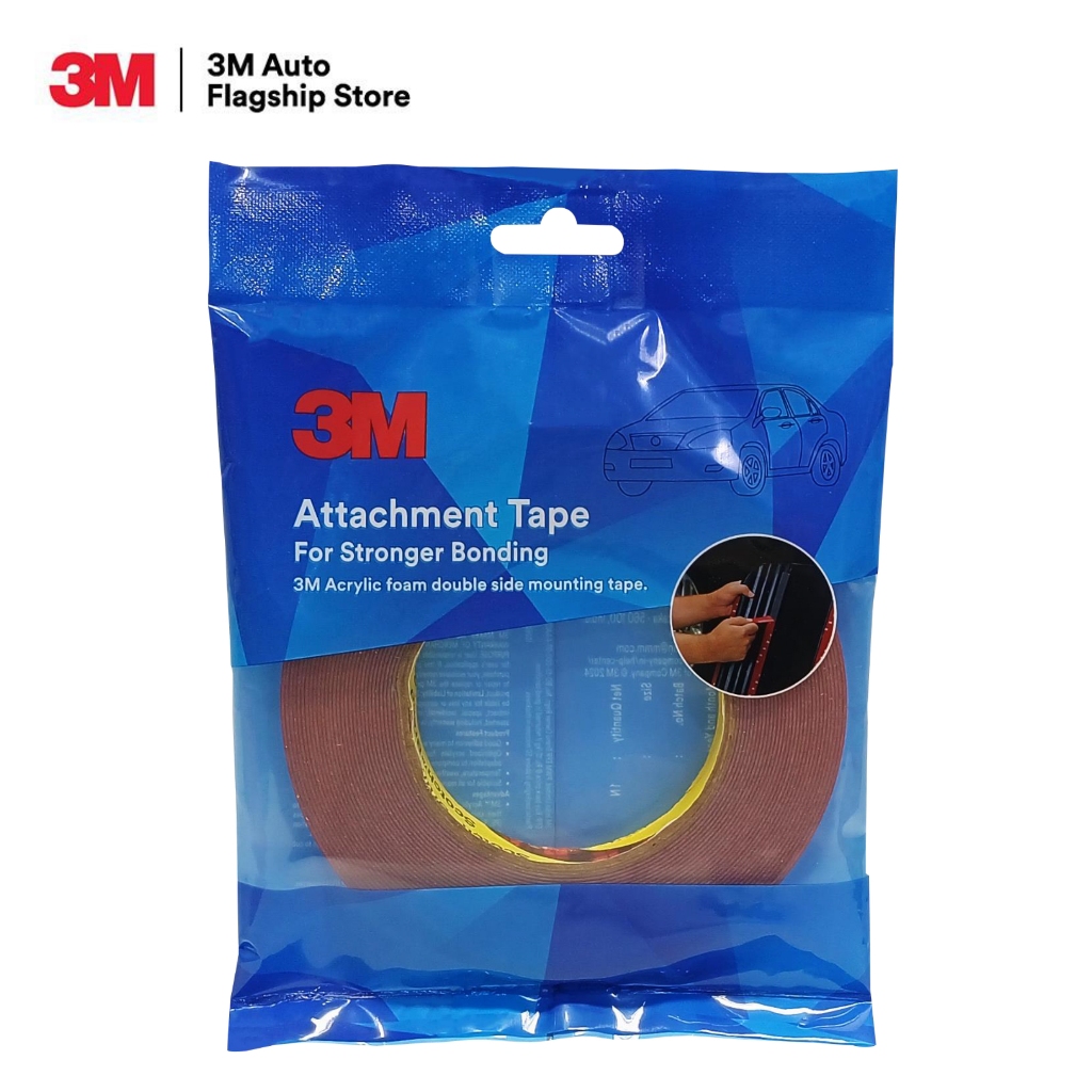 3M Auto Accessories Tape เทป 2 หน้าออโต้อะคริลิค