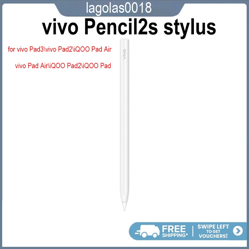 Original vivo Pencil2s stylus For vivo Pad3, vivo Pad2, iQOO Pad Air, vivo Pad Air, iQOO Pad2 series