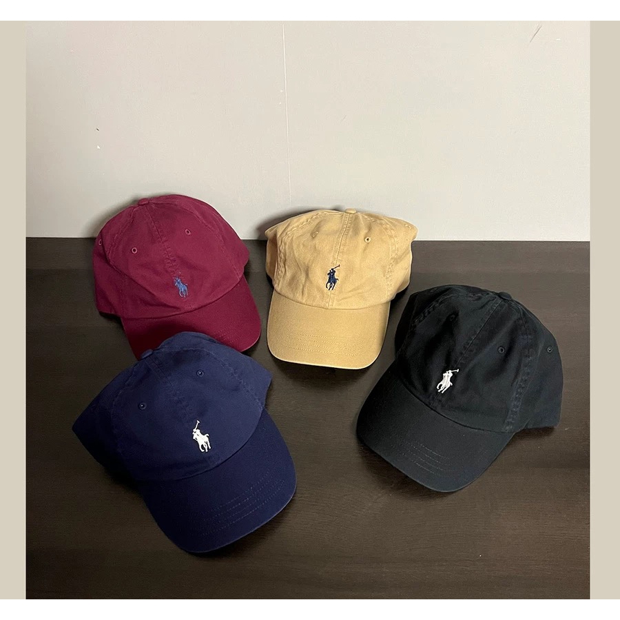 หมวก Polo ralph lauren หมวกเบสบอล cotton baseball cap ของแท้ แท้ 100%