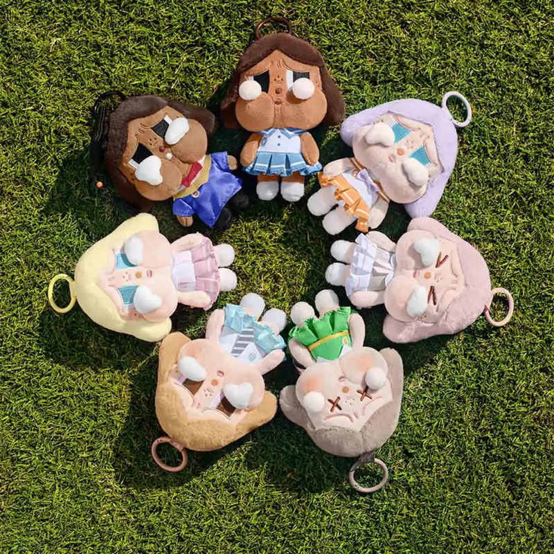 [ โค้ดแฟชั่นลด30%เหลือ419บาท] พวงกุญแจ POP MART CRYBABY Sunset Concert Series - Plush Pendant
