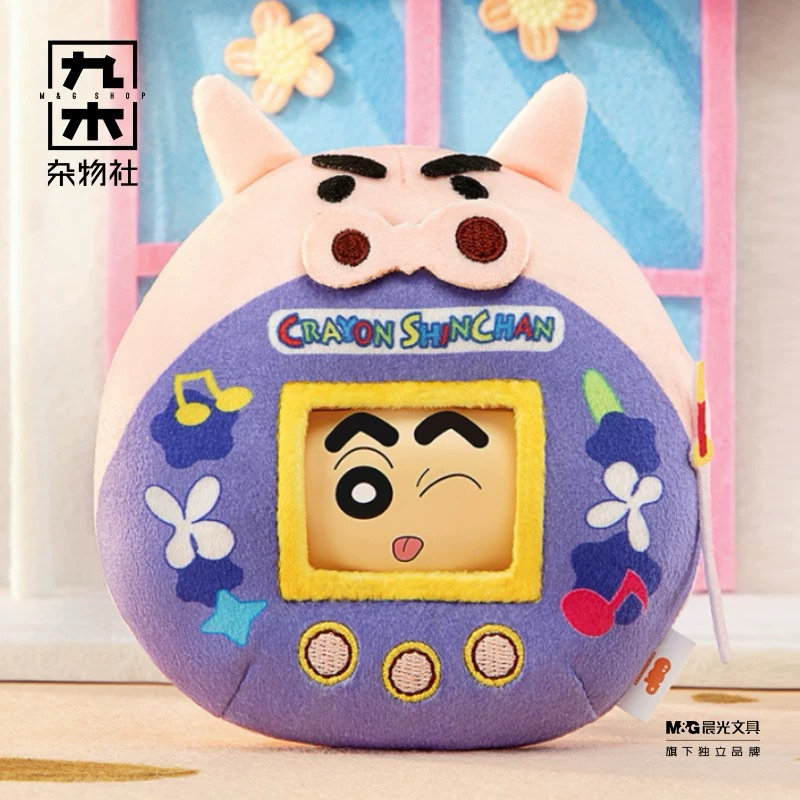 [พร้อมส่ง]🌷✨พวงกุญแจเปลี่ยนหน้าได้ Shinchan tamagotchi แบบสุ่ม