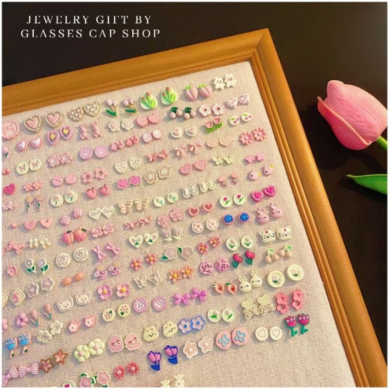 🌷พร้อมส่ง🌷 รวมรุ่นต่างหูก้านเงิน สไตล์มินิมอล สวยหวานน่ารักทุกแบบ  [[ร้านไทย🇹🇭จัดส่งจากกรุงเทพ]]