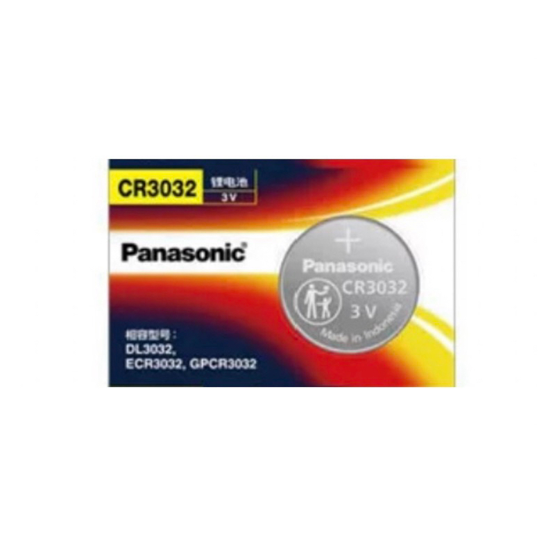 ถ่านPanasonic CR3032(ก้อนใหญ่)Lithium 3V 1ก้อน ออกใบกำกับภาษีได้