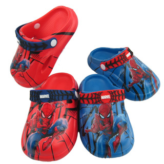 Kenta รองเท้าแตะสวมหัวโตเด็กผู้ชายลายSpiderman ขนาด24-35 รุ่…