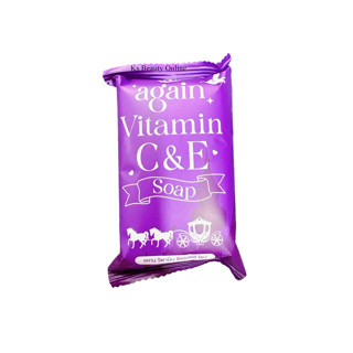 *สบู่เผือก อเกน วิตามิน ซี&อี โซป Again VITAMIN C&E SOAP