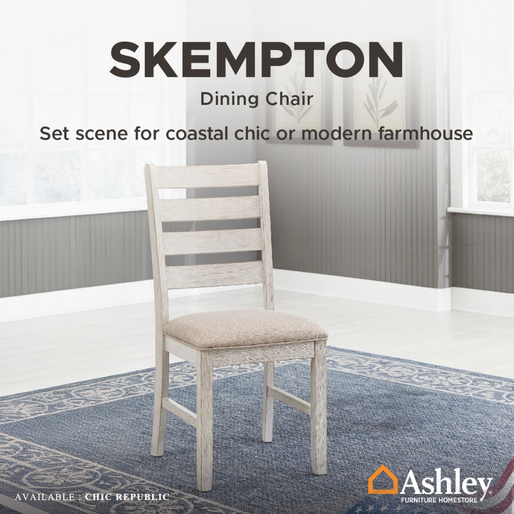 Ashley เก้าอี้รับประทานอาหาร รุ่น SKEMPTON Dining Chair