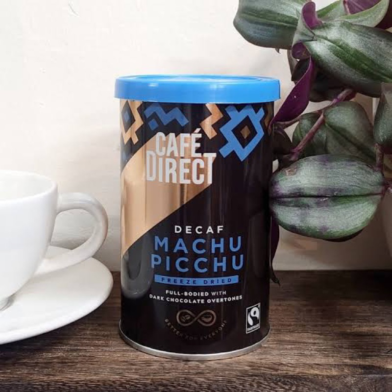 🇩🇪จากเยอรมัน กาแฟ ไม่มีกาเฟอีน Cafe Direct decafe machu picchu 100g.