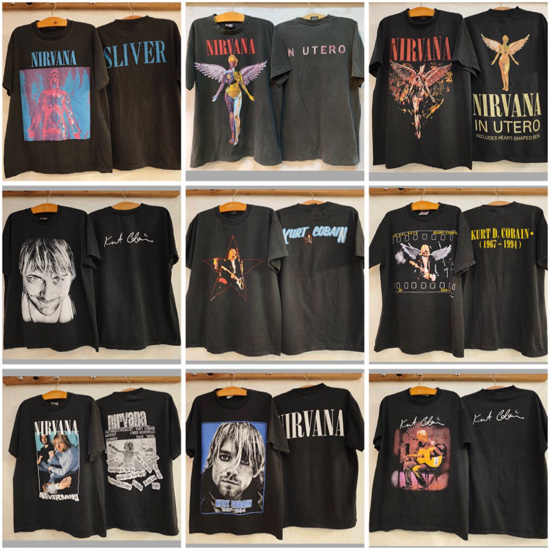 เสื้อnirvana เสื้อเฟดไบโอ เสื้อผ้าฟอก